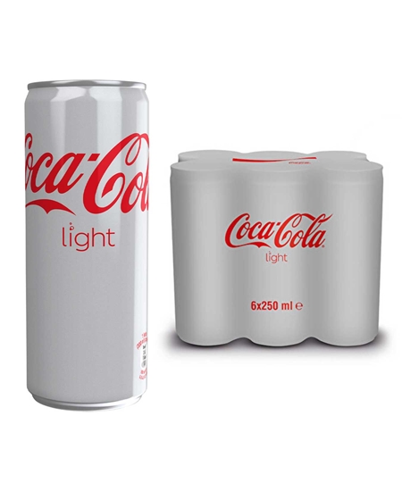 Picture of Coca Cola Lıght 250 ml 6'lı Paket