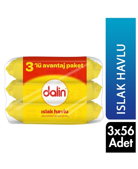 Picture of DALİN ISLAK HAVLU 3 X 56 LI KLASİK