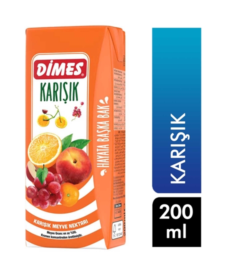 Picture of P-Dimes Meyve Suyu 200 ml Karışık