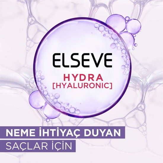 Picture of Elseve Hydra Hyaluronic 390 ml Nemi Hapseden Saç Bakım Kremi
