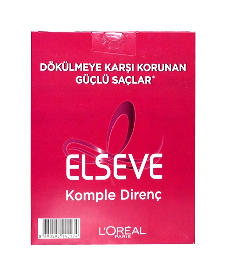 Picture of Elseve Şampuan 450 ml Komple Direnç + Tarak Hediyeli