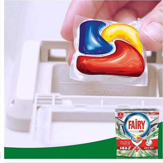 Picture of Fairy Dishwasher Tabs 13's  Platinum Plus All in One