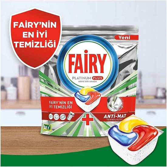 Picture of Fairy Dishwasher Tabs 13's  Platinum Plus All in One