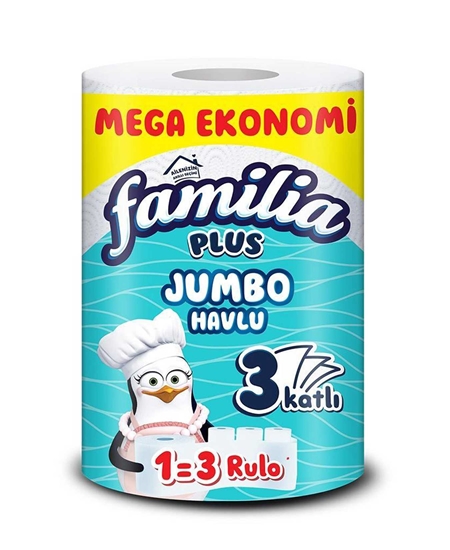 Picture of FAMILIA PLUS 1=3 JUMBO HAVLU