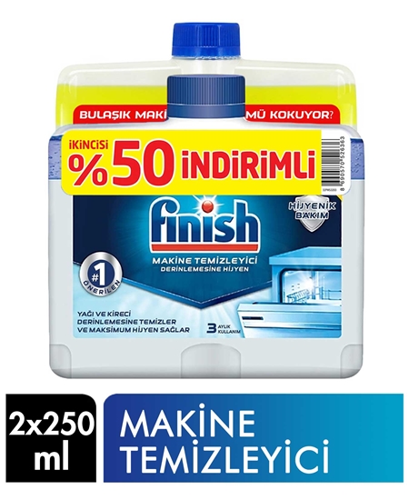 Picture of Finish Washing Machine Cleaner 2 x 250 Ml - Discounted Pack