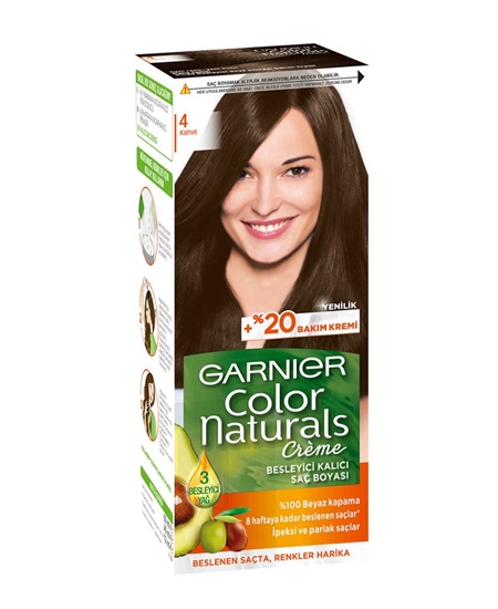 Garnier Color Naturals Saç Boyası no:4 Kahve,saç boyaları,kadın saç boyaları çeşitleri,kadın saç boyala fiyatları,saç boyaları ne kadar,kozmetik ürünleri,kadın bakım ürünleri,saç boyaları,boya çeşitleri,toptan satın al,toptan kozmetik,toptan mağazacılık,toptantr