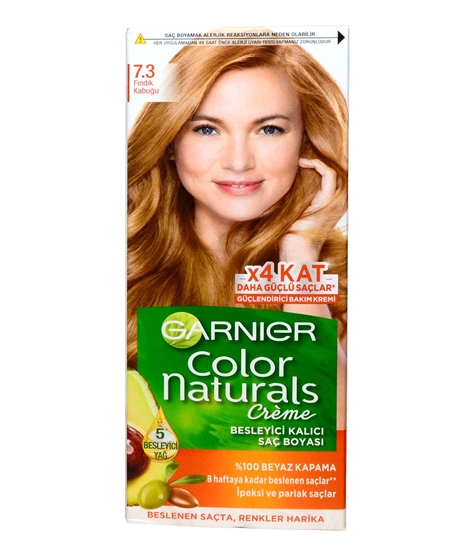 Garnier Color Naturals Saç Boyası no:7.3 Fındık Kabuğu,saç boyaları,kadın saç boyaları çeşitleri,kadın saç boyala fiyatları,saç boyaları ne kadar,kozmetik ürünleri,kadın bakım ürünleri,saç boyaları,boya çeşitleri,toptan satın al,toptan kozmetik,toptan mağazacılık,toptantr