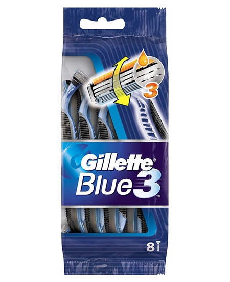 Picture of Gillette Blue3 Disposable 8's