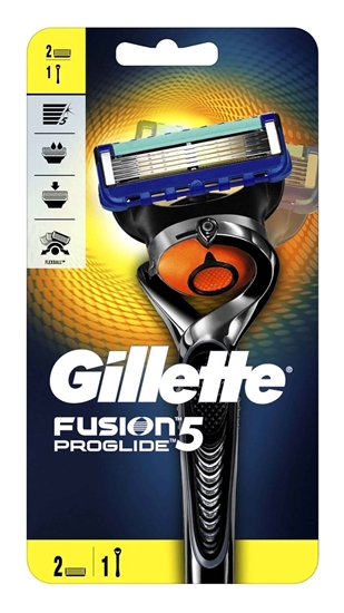 Picture of Gillette Fusion5 Proglide Flexball Shaving Razor 2 Up