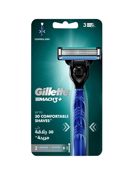 Picture of Gillette Mach3 Shaving Razor 2 Up