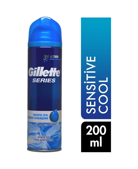 Picture of Gillette Series Sensitive Cool Shaving Gel 200 ML