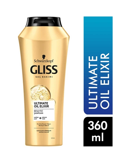 Picture of GLISS ŞAMPUAN 360 ML*12 ULTIMATE OIL ELIXIR