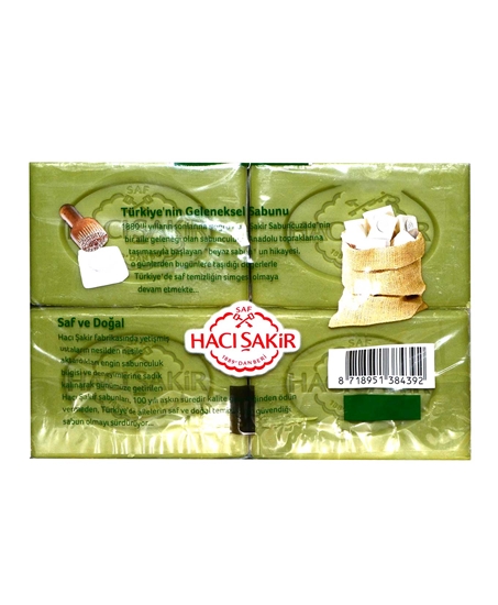 Picture of Hacı Şakir Banyo Sabunu 4 x 150 gr Z.yağlı