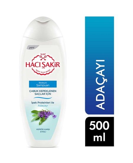 Picture of Hacı Şakir Şampuan 500 ml Adaçayı