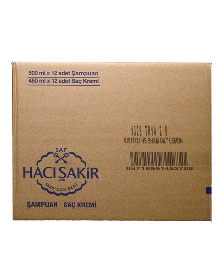 Picture of Hacı Şakir Şampuan 500 ml Limon