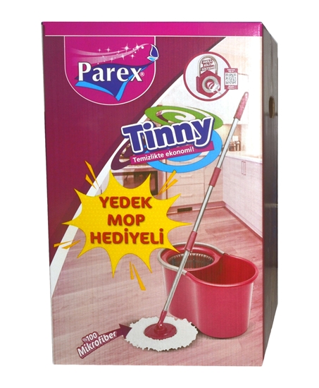 Picture of Parex Tinny Temizlik Seti %100 Mikrofiber Yedek Mop Hediyeli