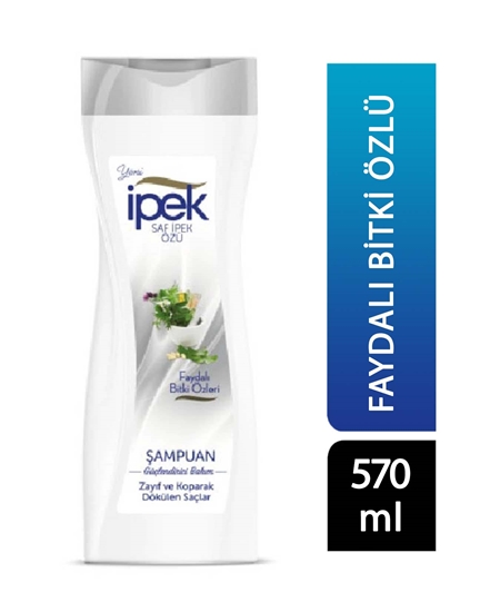 Picture of İpek Şampuan 570 ml Zayıf ve Dökülen Saçlar Bitki Özlü