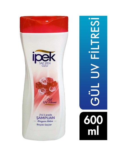 Picture of İpek Şampuan 600 ml Gül ve UV Filtresi