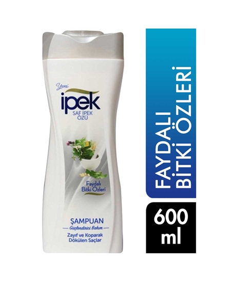 Picture of İpek Şampuan 600 ml Faydalı Bitki Özleri