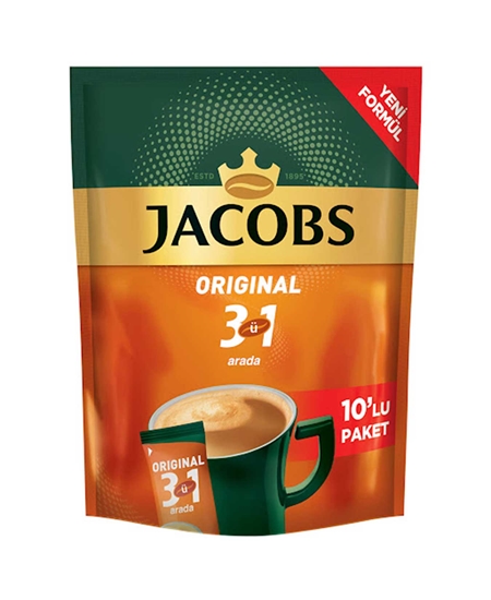 Picture of Jacobs 3'ü 1 Arada Kahve 16 gr 10'lu Paket