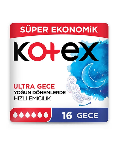 Picture of Kotex Ultra Quadro Gece 16'lı