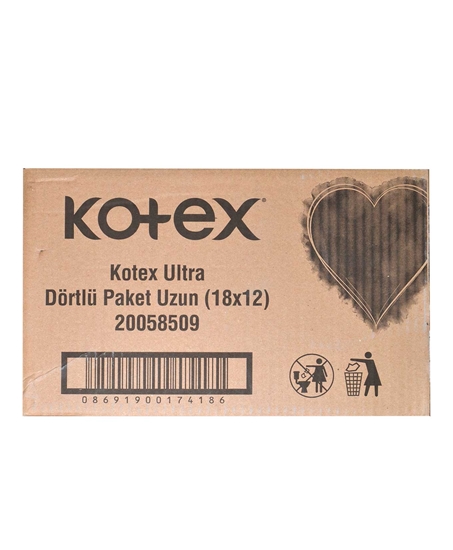 Picture of Kotex Ultra Quadro Uzun 18'li