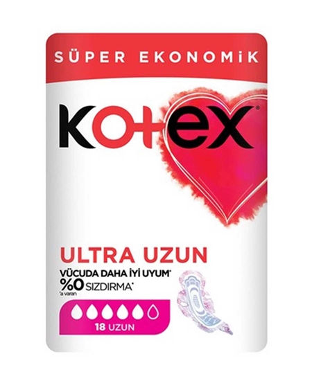 Picture of Kotex Ultra Quadro Uzun 18'li