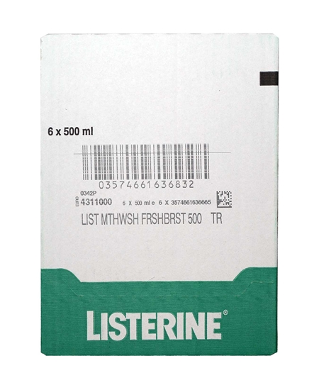 Picture of Listerine Ağız Bakım Suyu 500 ml Fresh Burst