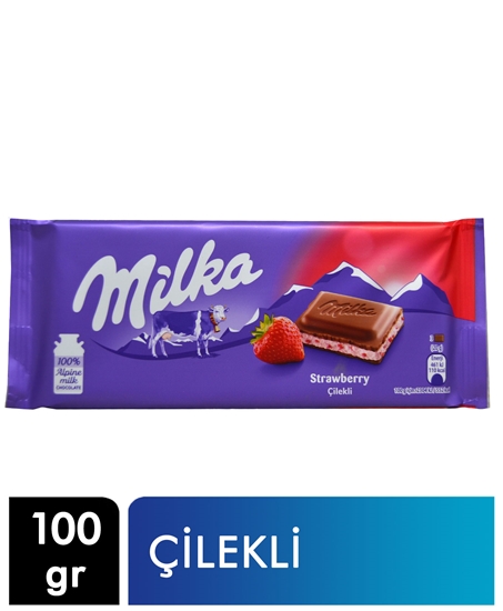 Picture of MİLKA TABLET ÇİLEK YOĞURT 100 GR