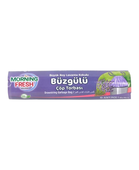 morning fresh, morning fresh büzgülü çöp poşeti, çöp poşeti, büzgülü çöp poşeti, kokulu çöp poşeti, lavanta kokulu çöp poşeti, büyük boy çöp poşeti