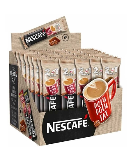 Picture of Nescafe 2si 1 Arada 10 gr X 56'lı Paket Çözünebilir Kahve