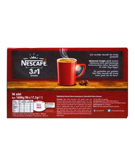 nescafe, neskafe, kahve, toz kahve, çözünebilir kahve, şekerli kahve, kremalı kahve, 3ü1 arada