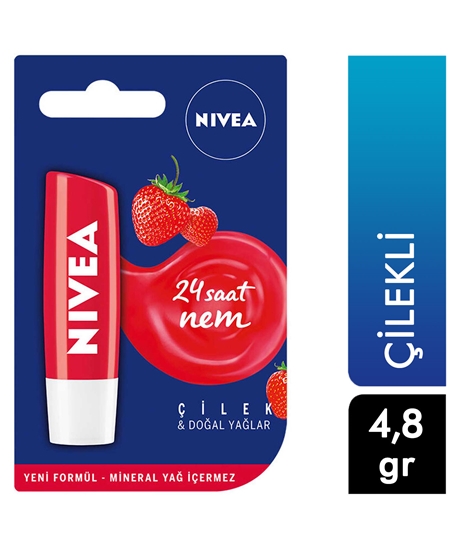 Picture of Nivea Lip Care Cream 5,5 ml Strawberry Moisturizing