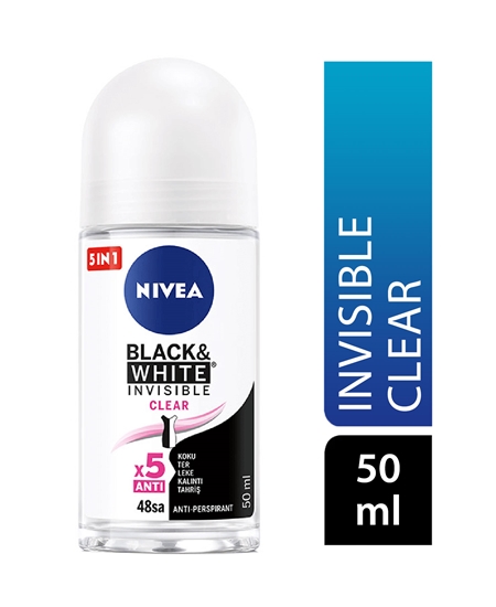 Picture of Nivea Roll On Women 50 ml Invisible Black & White
