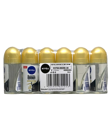 Picture of Nivea Roll On Women 50 ml Invisible Black & White Silky Smoothness