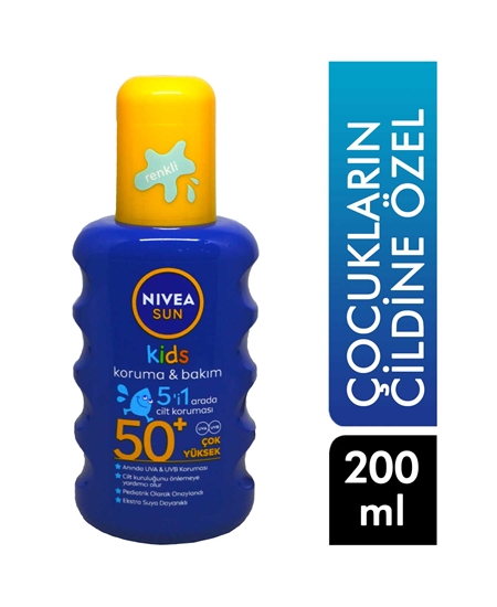 Picture of Nivea Sun Kids Caring Spray 50+ SPF 200 Ml