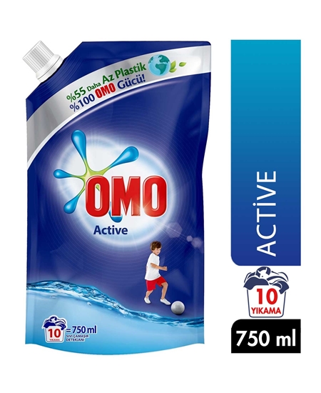 Picture of Omo Liquid Laundry Detergent 750 ml Active