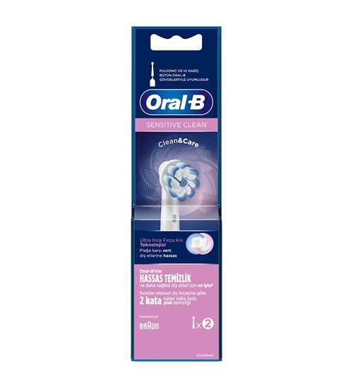 Picture of Oral-B Şarjlı Diş Fırçası Yedek Başlık 2'li Sensitive