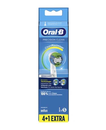 Picture of Oral-B Diş Fırçası Yedek Başlığı Precision Clean 4+1 Avantaj Paketi