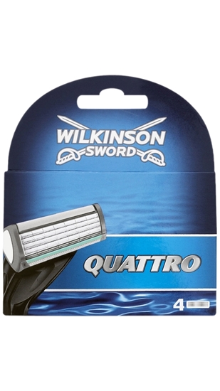 Picture of P-Wilkinson Sword Quattro Plus Yedek Bıçak 4'lü