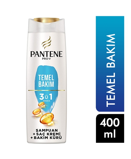 Picture of Pantene Shampoo 400 ml Classic Care 3in1 