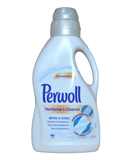 Picture of Perwoll Liquid Laundry Detergent White 16 Wash - 1L x 12