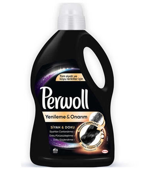 Picture of Perwoll Liquid Laundry Detergent Black 16 Wash  - 1 L