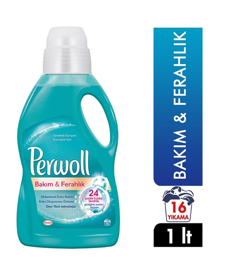 Picture of Perwoll Liquid Laundry Detergent 1 lt Care & Freshness 16 Wash