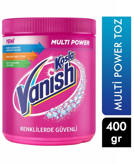 Picture of Vanish Kosla Multi Power Powder 400gr*6 Pink