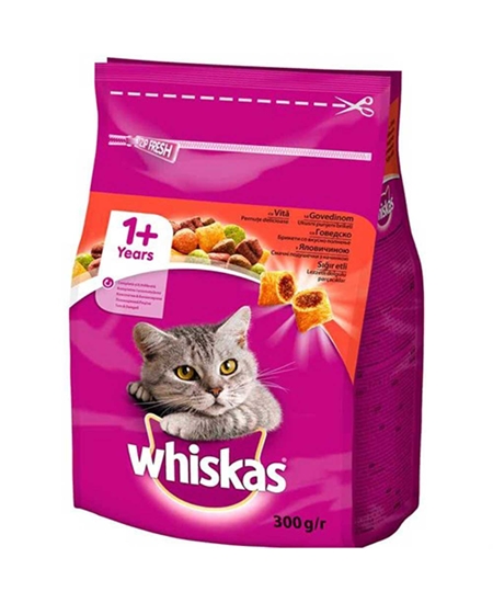 Picture of Whiskas Kedi Maması 300 g Sığır Etli