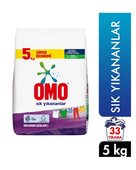 Picture of Omo Toz Çamaşır Deterjanı 5 kg Sık Yıkananlar