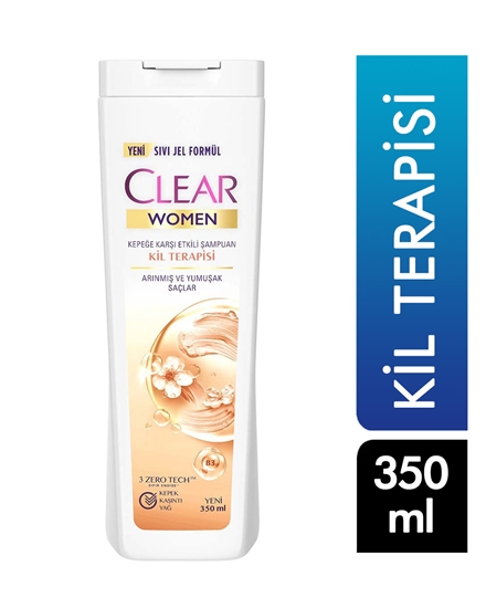 Picture of Clear Şampuan 350 ml Women Kil Terapisi