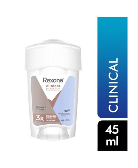 Picture of Rexona Clinical Stick 45 ml Woman Shower Clean