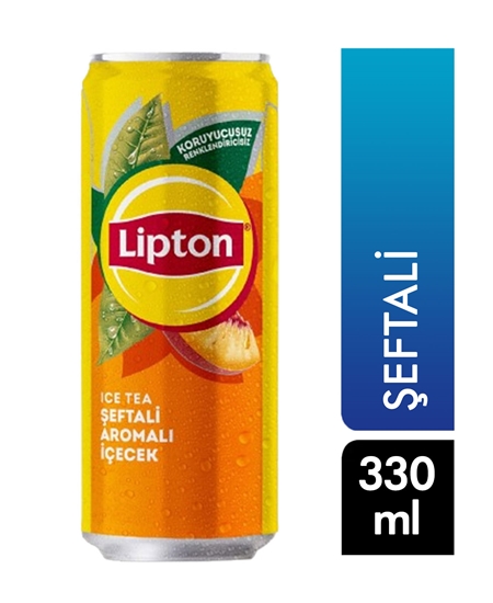 Picture of Lipton Ice Tea 330 ml Tin Can Peach